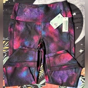 *DSG* Dicks Sporting Goods Women’s HighRise Leggings Pink/Purple/Back, W/Pockets